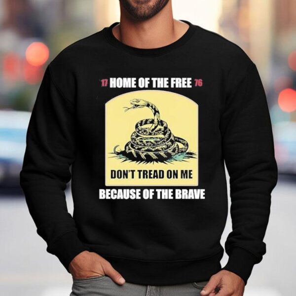Patriotic 1776 freedom design with snake motif t-shirt