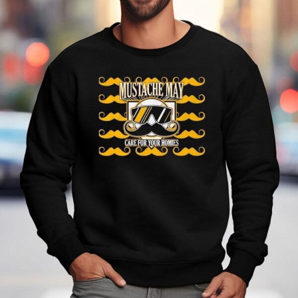 Pittsburgh Panthers Mustache Style Guide For Bros T-shirt