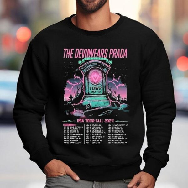 Prada Devil 2024 US Tour Dates Tshirt