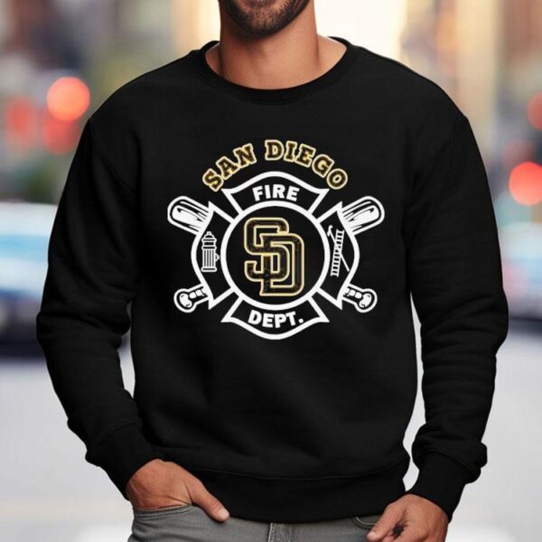 San Diego Firefighters Honor Padres With Special MLB Tshirt