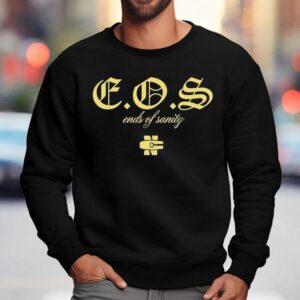 Sanity Ends Crew Vintage Graphic T Sweatshirt