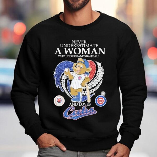 Strong women who know baseball and adore the Cubs deserve this awesome t-shirt
