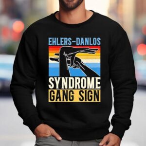 Unique Hand Gesture Design For Eds Awareness Sweatshirt