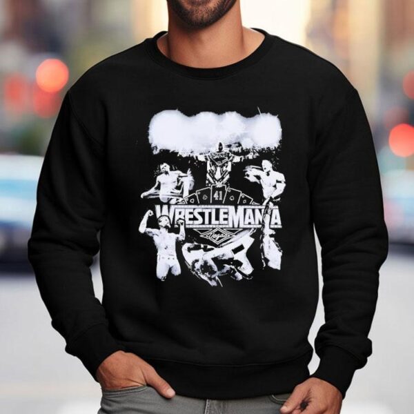 Vintage 2025 Wrestlemania Vegas event t-shirt