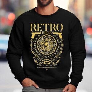 Vintage Gun Design Inspired Desert Boogeyman T Sweatshirt