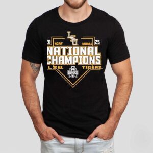 2025 Lsu Tigers Ncaa Baseball Men’s College World Series Champions Shirt