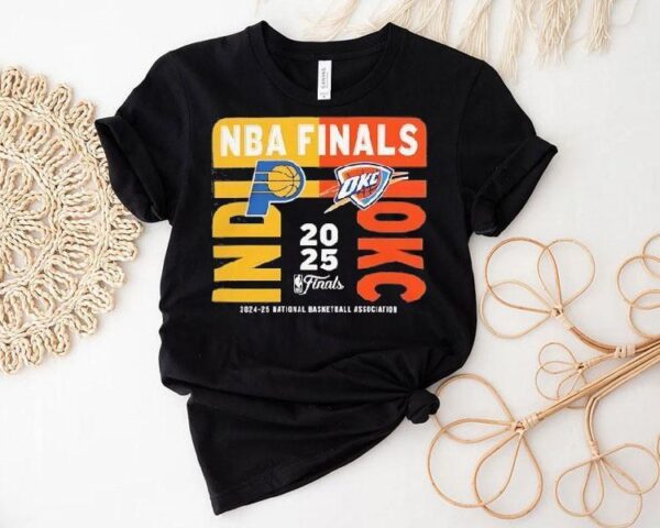 2025 Nba Finals Matchup Indiana Pacers Vs Okc Thunder Shirt