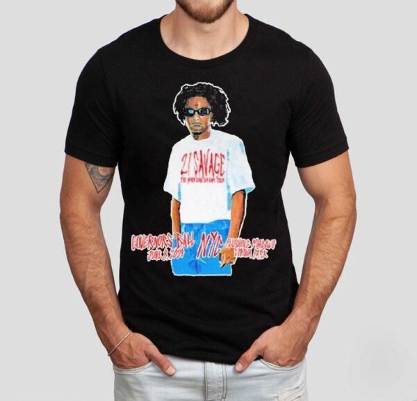 21 Savage Flushing Meadows Corona Park Governors Ball Nyc June 8 2024 Shirt