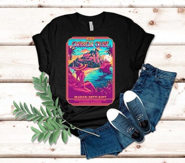 311 Caribbean Cruise March 26th 31st 2025 Miami Great Stirrup Cay And Nassau Bahamas Paradise Shirt