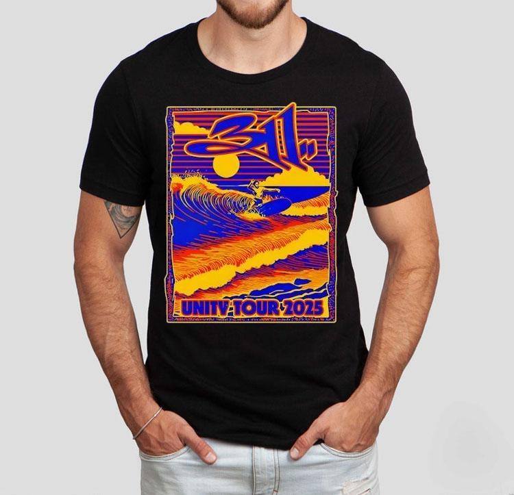 311 Unity Tour Surfer 2025 Shirt 4 Unity Tour Surfer Tshirt