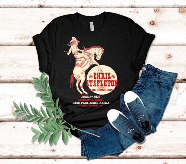 6.6.25 Charlottesville Va Chris Stapleton Shirt