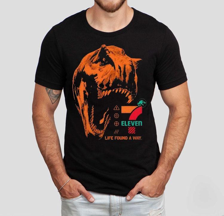 7-eleven X Jurassic World Rebirth T. Rex Shirt 4 Eleven X Jurassic World Rebirth T Rex Tshirt