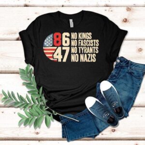 8647 No Kings No Fascists No Tyran Shirt