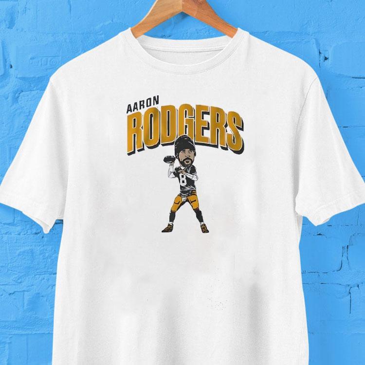 Aaron Rodgers Pittsburgh Slers Football Cartoon Shirt 2 Aaron Rodgers Pittsburgh Slers Football Cartoon Tshirt