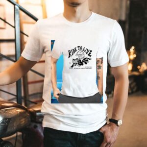 Aidabloom Ride To Live Tattooing Cute Tattoos For Badass People Shirt