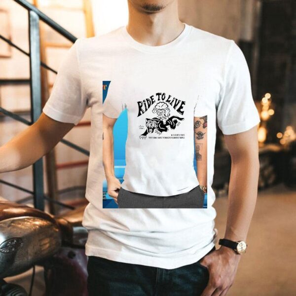 Aidabloom Ride To Live Tattooing Cute Tattoos For Badass People Shirt