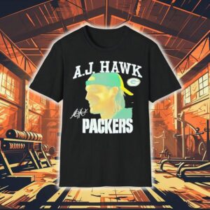 Aj Hawk Green Bay Packers Signature Shirt
