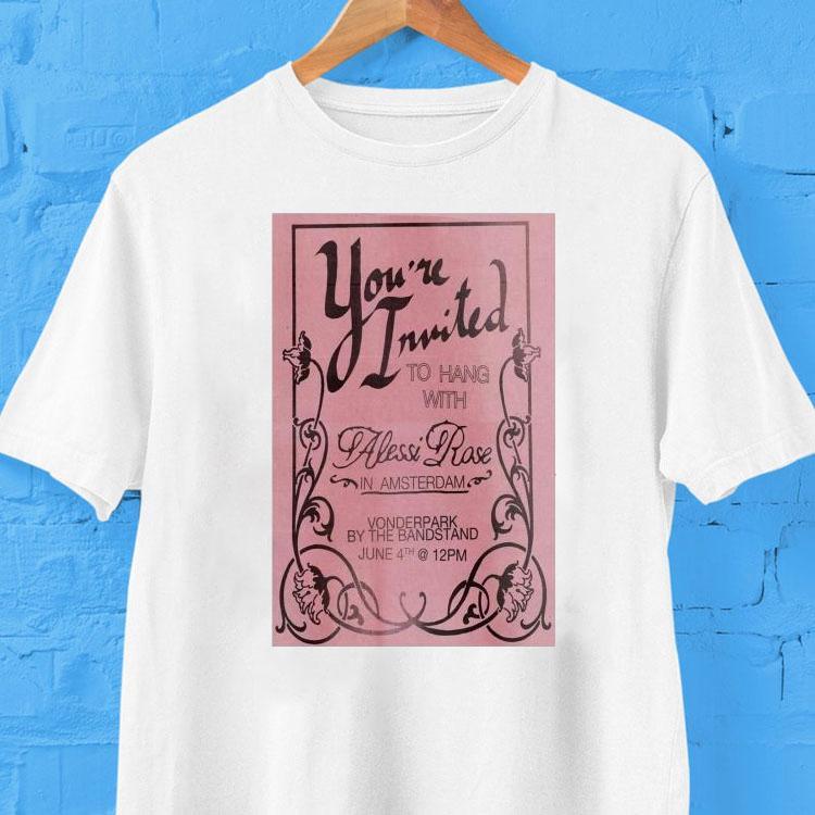 Alessi Rose 2025 Ziggo Dome, Amsterdam Shirt 2 Alessi Rose Ziggo Dome Amsterdam Tshirt
