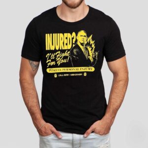 Alex Pereira I’ll Fight For You Poatan Personal Injury Scoop Chama Shirt