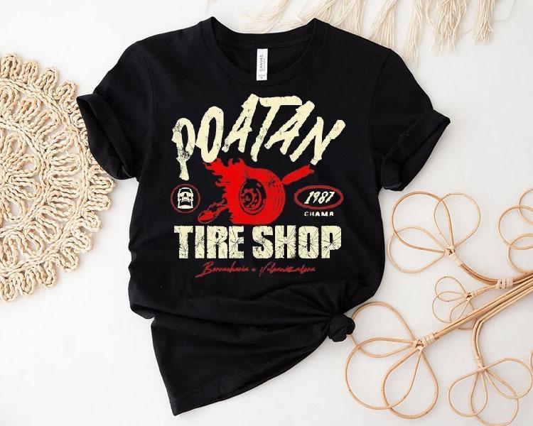 Alex Pereira Poatan Tire Shop Chama 1987 Shirt 4 Alex Pereira Poatan Tire Shop Chama Tshirt