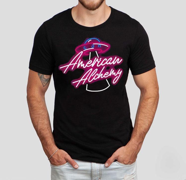 American Alchemy Logo Black Shirt 4 American Alchemy Logo Black Tshirt