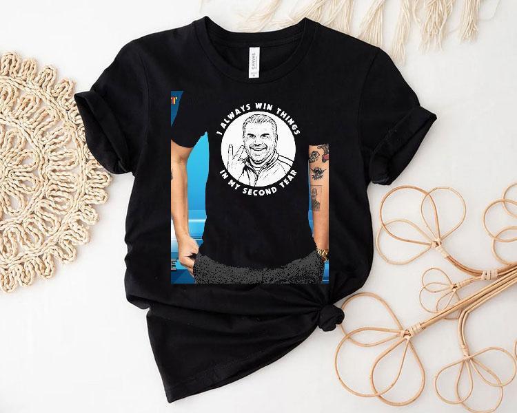 Ange Postecoglou I Always Win Things In My Second Year Tottenham Shirt 4 Ange Postecoglou I Always Win Things In My Second Year Tottenham Tshirt