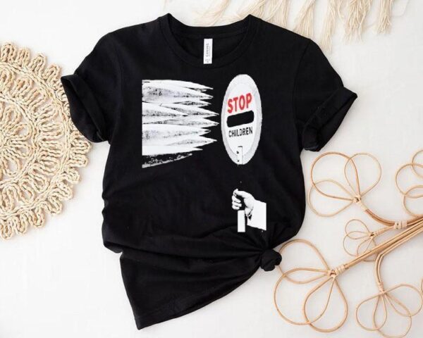 Anti Nuclear Movement House X Peter Kennard Stop Children Shirt