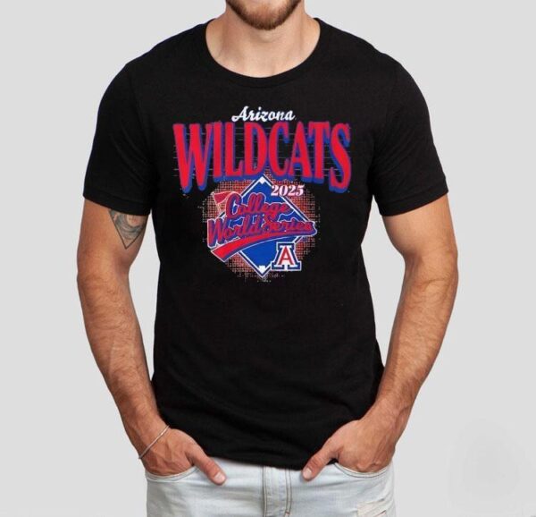 Arizona Wildcats Baseball 2025 College World Series Shirt