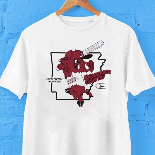 Arkansas Baseball Razorback Country Shirt