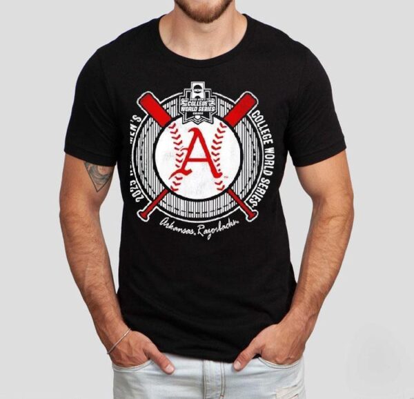 Arkansas Razorbacks College World Series 2025 Baseball Ncaa Shirt