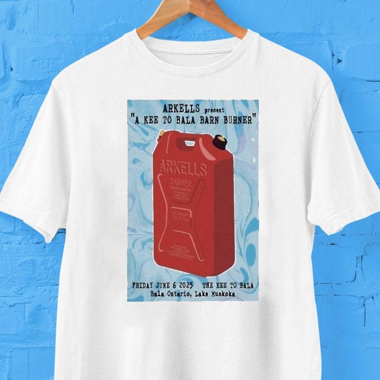 Arkells Bala, Ontario, Lake Muskoka June 06, 2025 Shirt 2 Arkells Bala Ontario Lake Muskoka June Tshirt