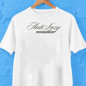 Asha Christina Foster Anti Lazy Girl Club Logo Shirt