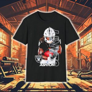 Ashton Jeanty Las Vegas Raiders Football Graphic Shirt