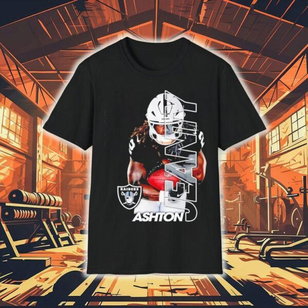 Ashton Jeanty Las Vegas Raiders Football Graphic Shirt