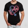 Atlanta Braves Caring Hearts Nurse Stethoscope Shirt