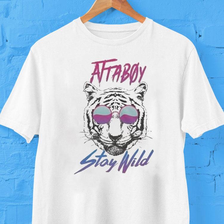 Attaboy Stay Wild Tiger Shirt 2 Attaboy Stay Wild Tiger Tshirt