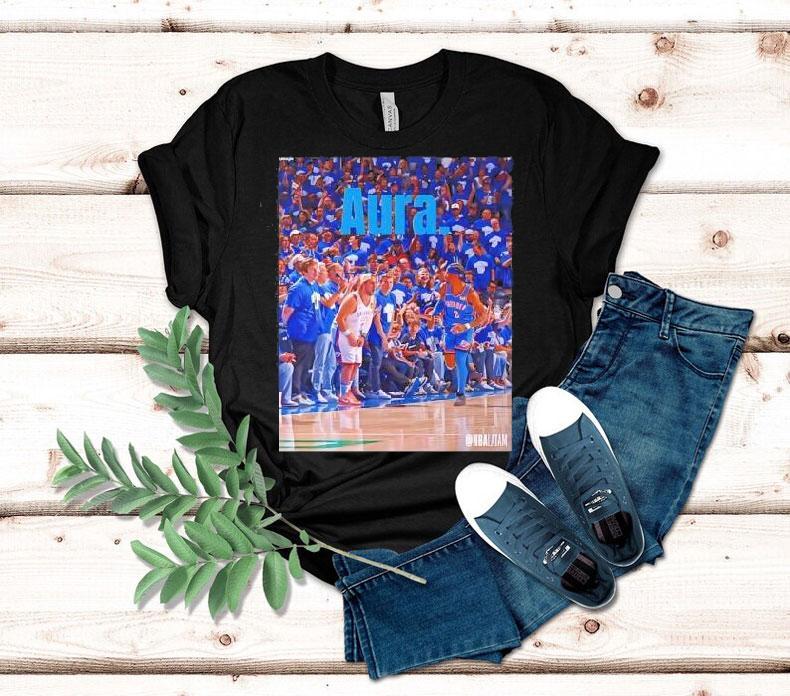 Aura Shai Gilgeous-alexander Oklahoma City Thunder Basketball Shirt 4 Aura Shai Gilgeous Alexander Oklahoma City Thunder Basketball Tshirt