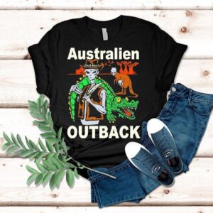 Australien Outback Gator Knife Shirt