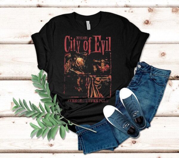Avenged Sevenfold City Of Evil Album 20 Years Shirt