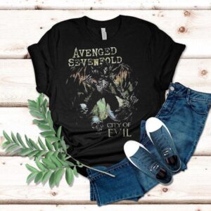 Avenged Sevenfold Evil Never Dies City Of Evil 20th Anniversary Shirt