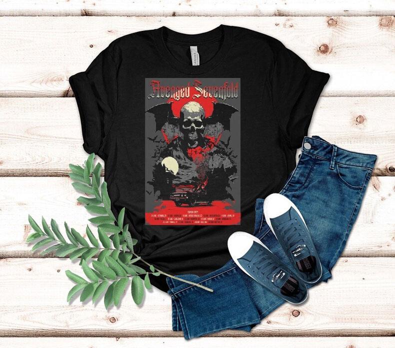 Avenged Sevenfold June 7 2025 Athens Gr Tour Shirt 4 Avenged Sevenfold June Athens Gr Tour Tshirt
