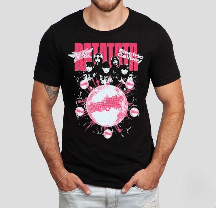 Babymetal X Electric Callboy Ratatata Disco Shirt 4 Babymetal X Electric Callboy Ratatata Disco Tshirt