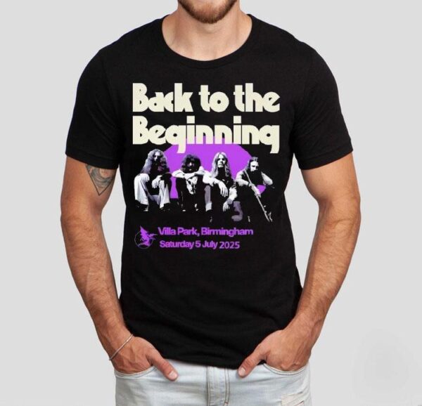 Back To The Beginning Villa Park Birmingham Saturday 2025 Shirt