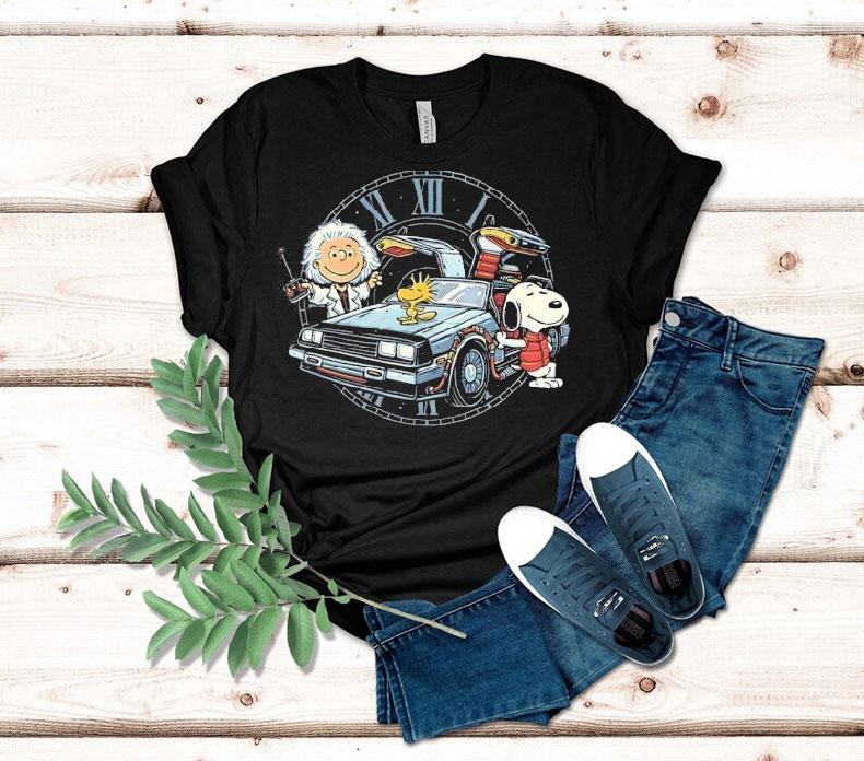 Back To The Future Style Of Peanuts Shirt 4 Back To The Future Style Of Peanuts Tshirt