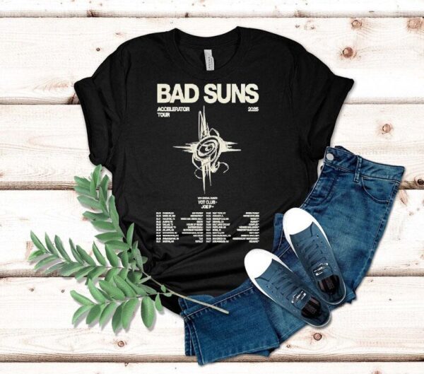 Bad Suns Accelerator Tour 2025 Dates Shirt