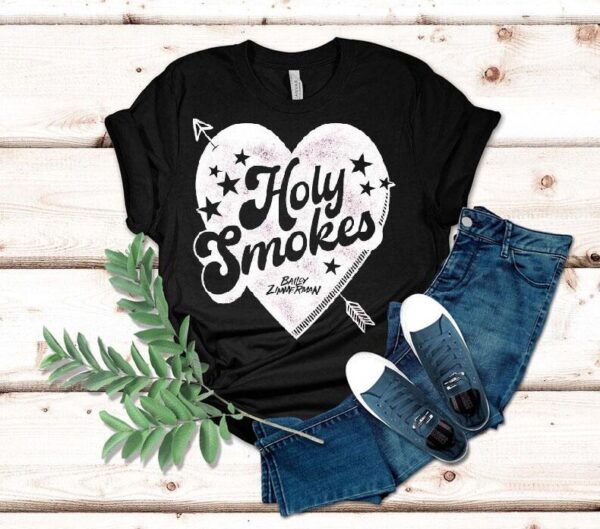 Bailey Zimmerman Holy Smokes Heart Shirt