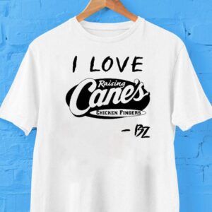 Bailey Zimmerman I Love Raising Cane’s Chicken Fingers Shirt