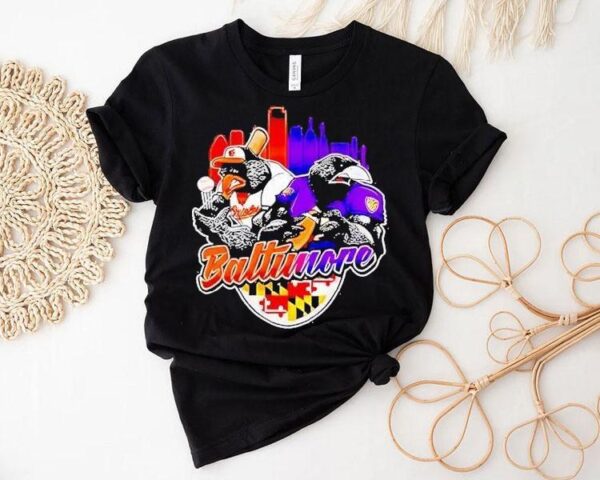 Baltimore Sports Team Mascot Shirt