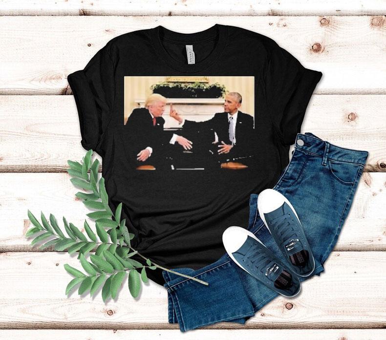 Barack Obama Middle Finger Fuck Trump Shirt 4 Barack Obama Middle Finger Fuck Trump Tshirt