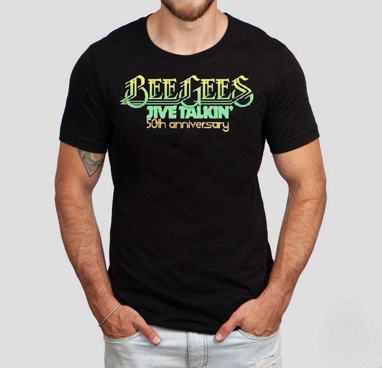 Bee Gees Jive Talkin' 50th Anniversary Shirt 4 Bee Gees Jive Talkin Th Anniversary Tshirt